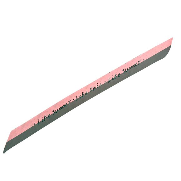 Slim Scarf Pink Floral 34in Satin Two Sided Coquette Cottagecore No60 - Picture 5 of 16